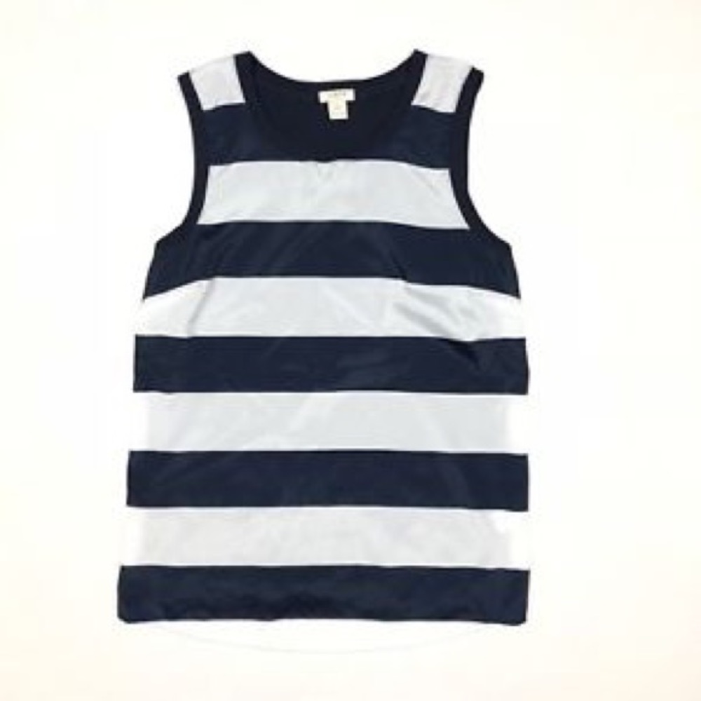 J. Crew striped tank top